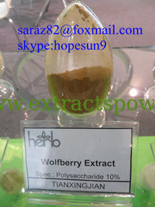 polysaccharides 50%, goji berry extract, Wolfberry Extract