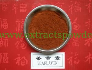 Theaflavin 20% 60%,Theaflavin powder CAS No:4670-5-7